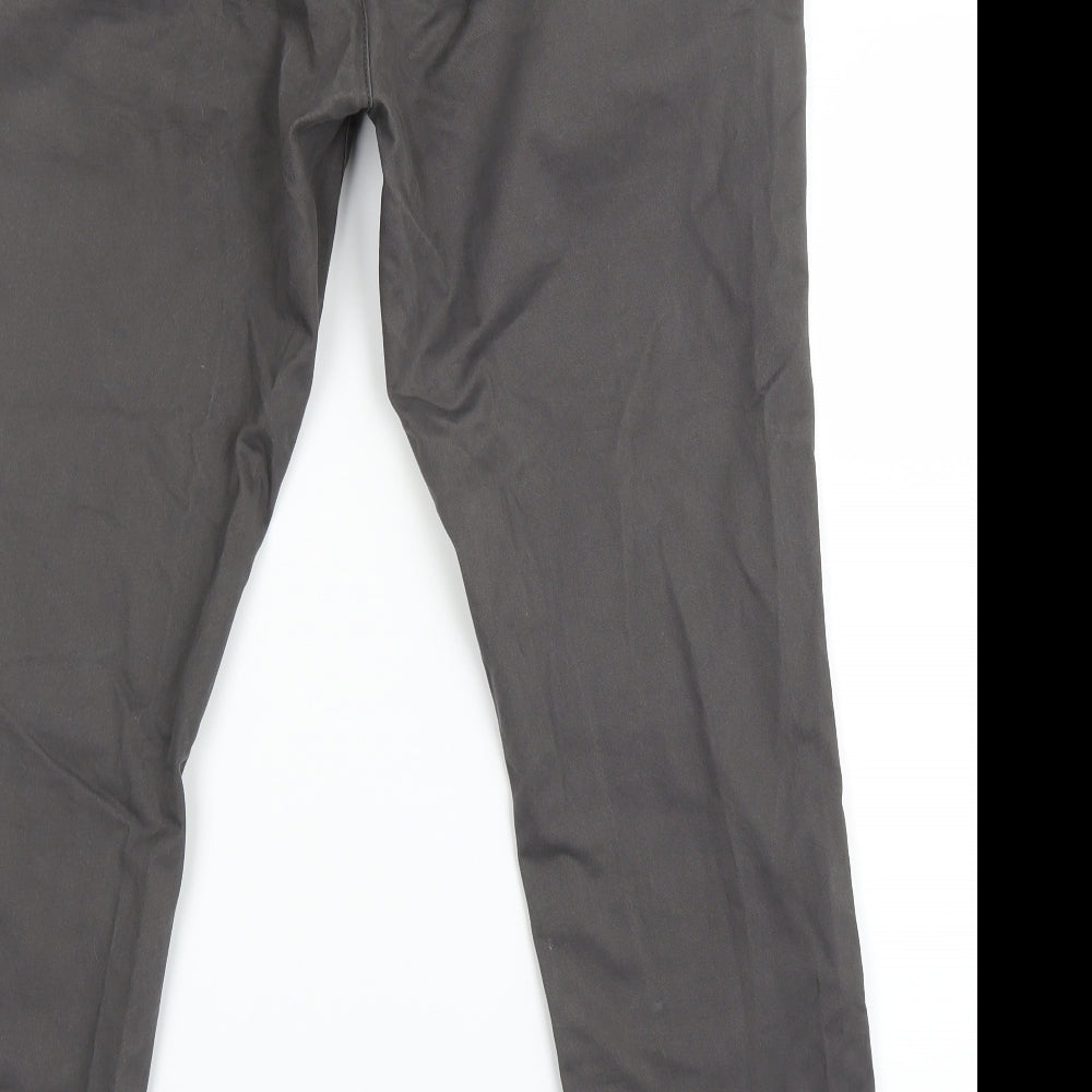 NEXT Mens Grey   Chino Trousers Size 36 in L30 in - skinny