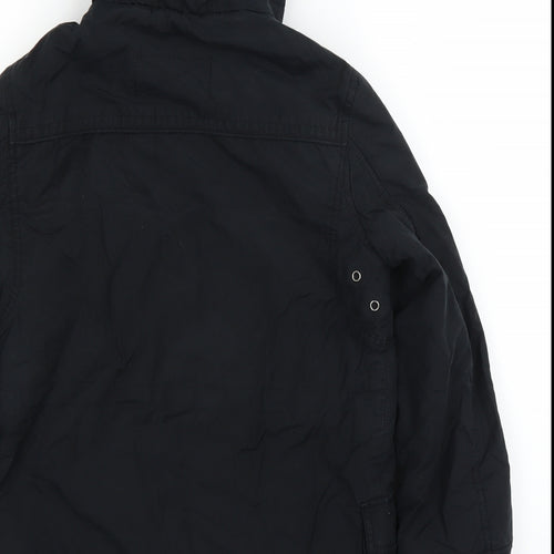 NEXT Girls Black   Parka Coat Size 9 Years