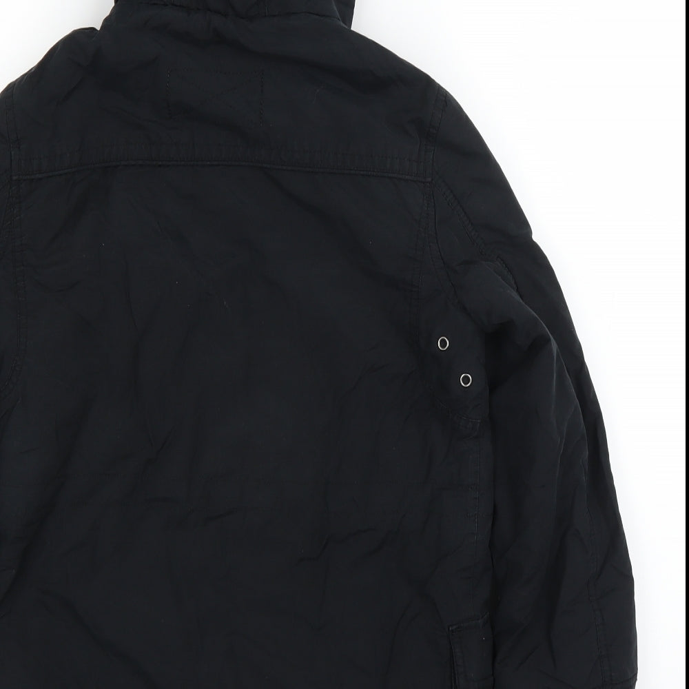 NEXT Girls Black   Parka Coat Size 9 Years