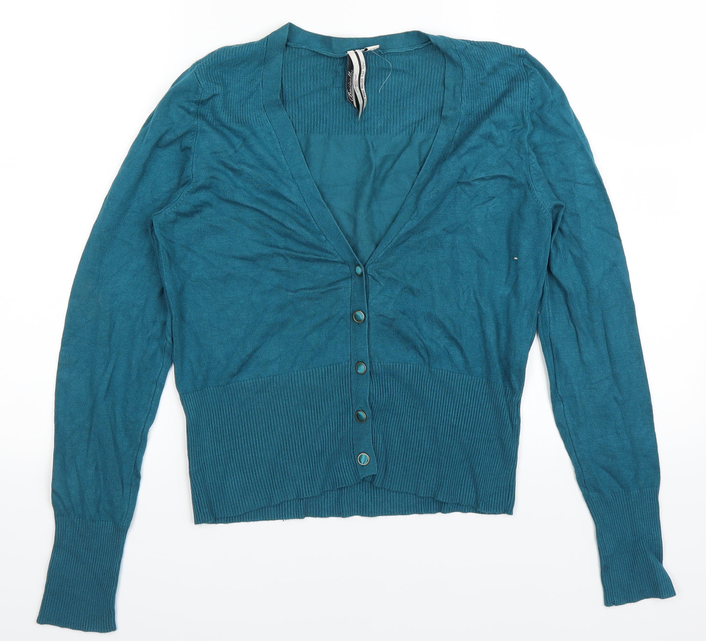 New Look Womens Blue   Cardigan Jumper Size 14