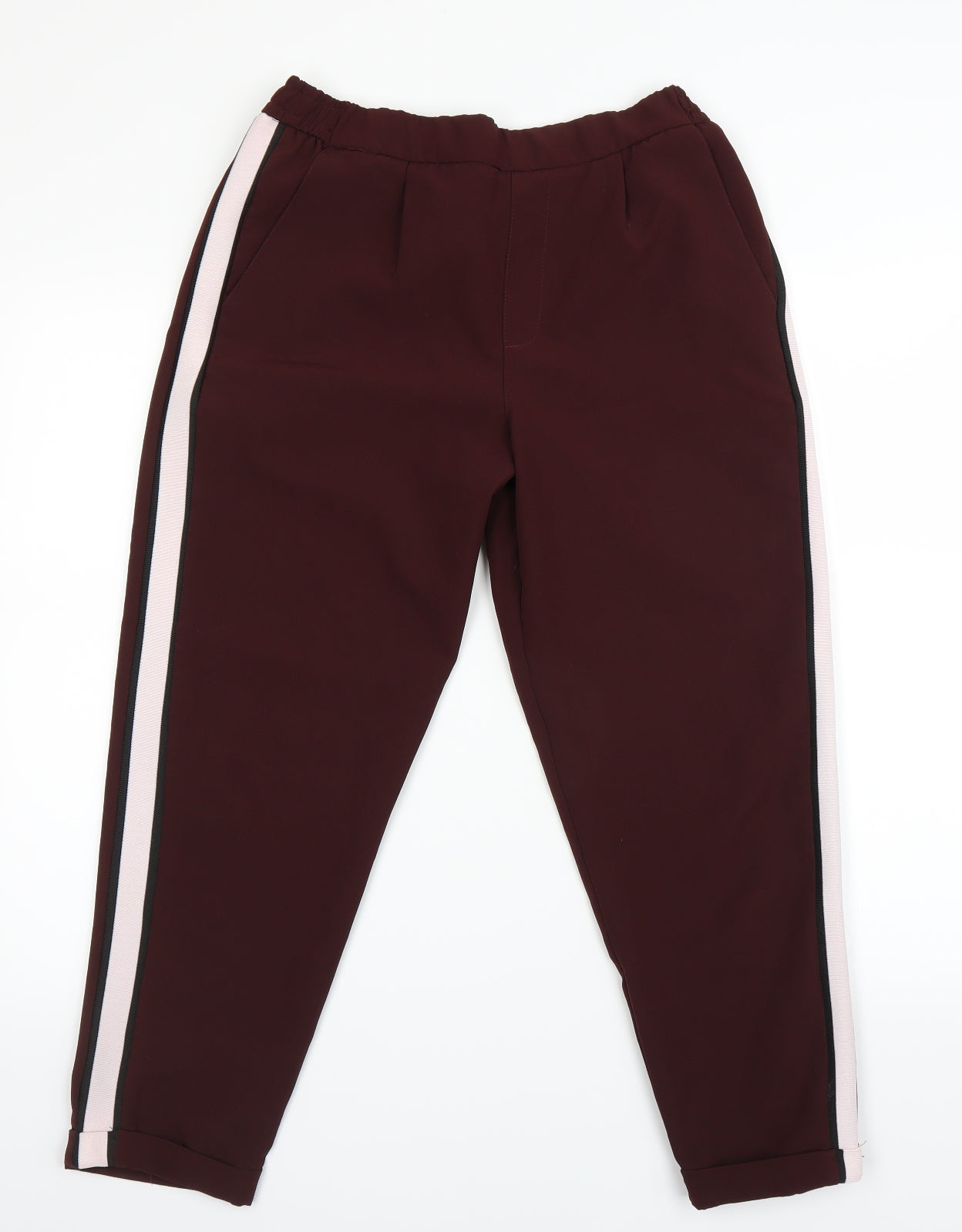Pull&Bear Womens Red   Sweatpants Trousers Size M L26 in