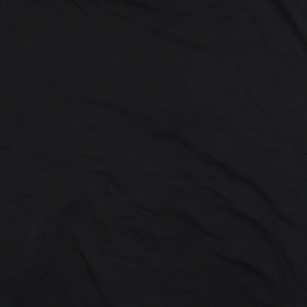 George Mens Black    T-Shirt Size 3XL