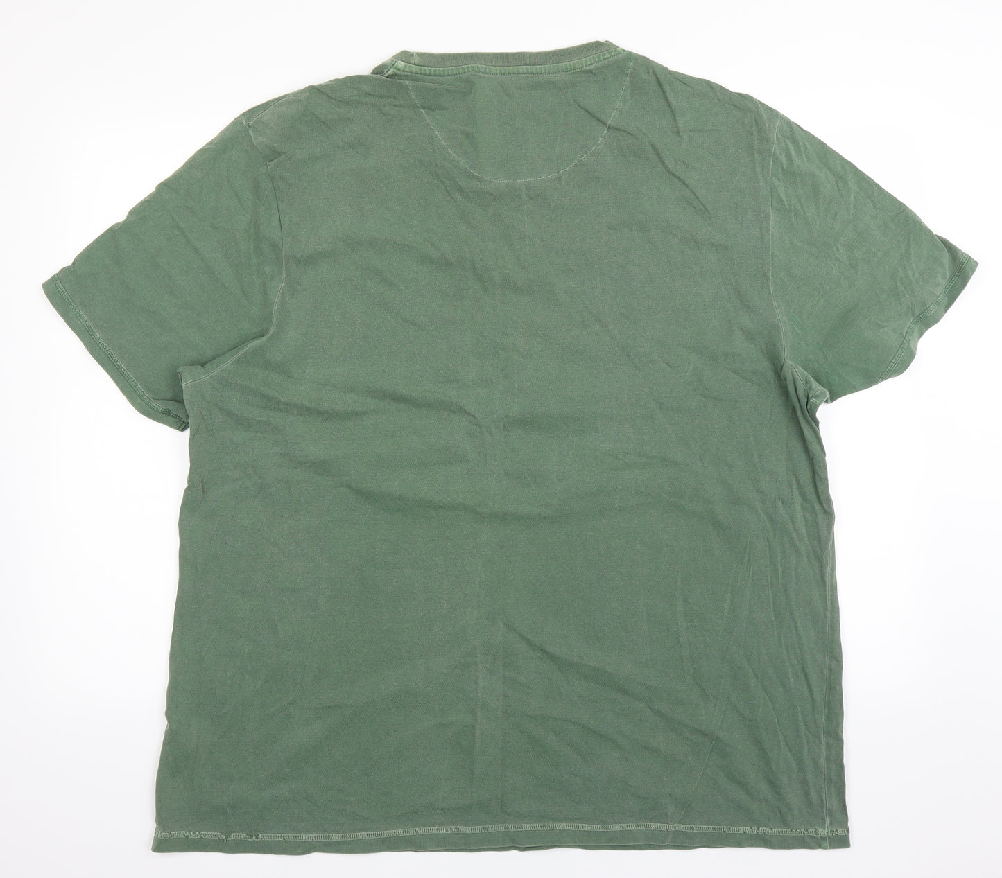 Cherokee Mens Green    T-Shirt Size 2XL