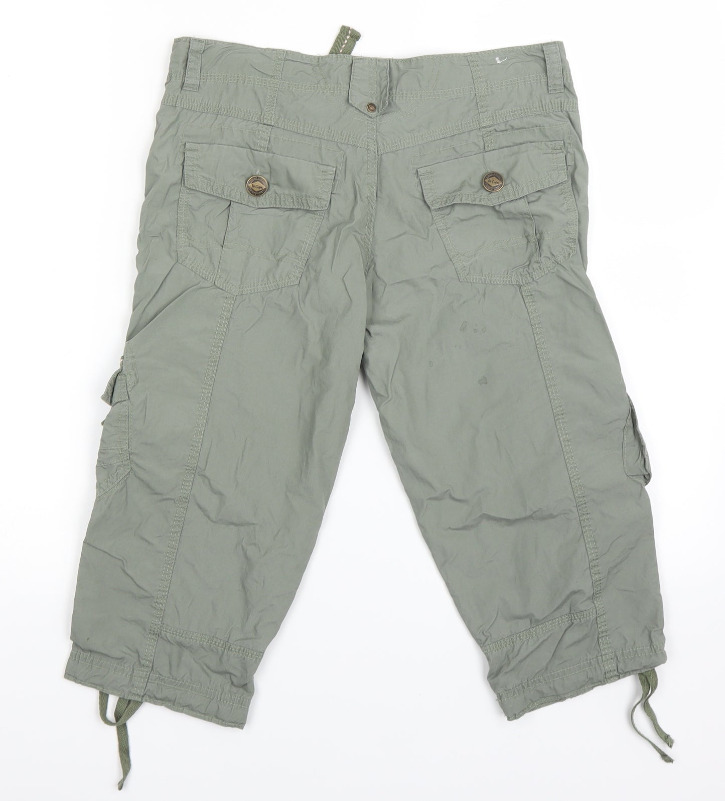 Lee Cooper Womens Green   Cargo Shorts Size 8