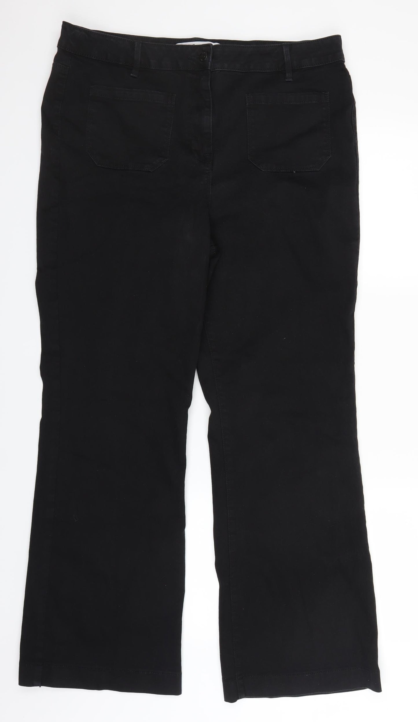 NEXT Womens Black   Bootcut Jeans Size 20 L31 in
