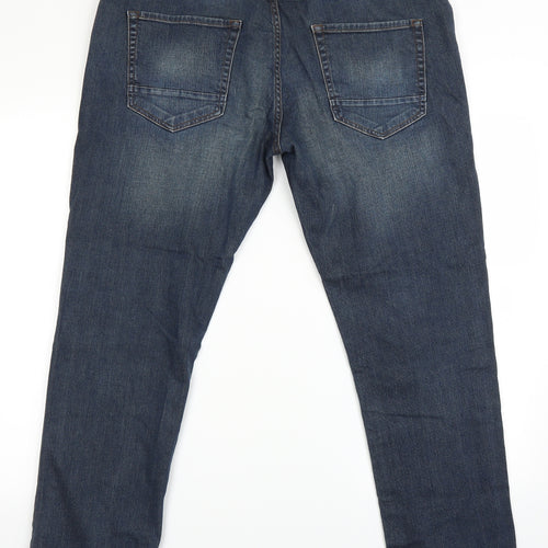 NEXT Mens Blue   Straight Jeans Size 36 L29 in - slim