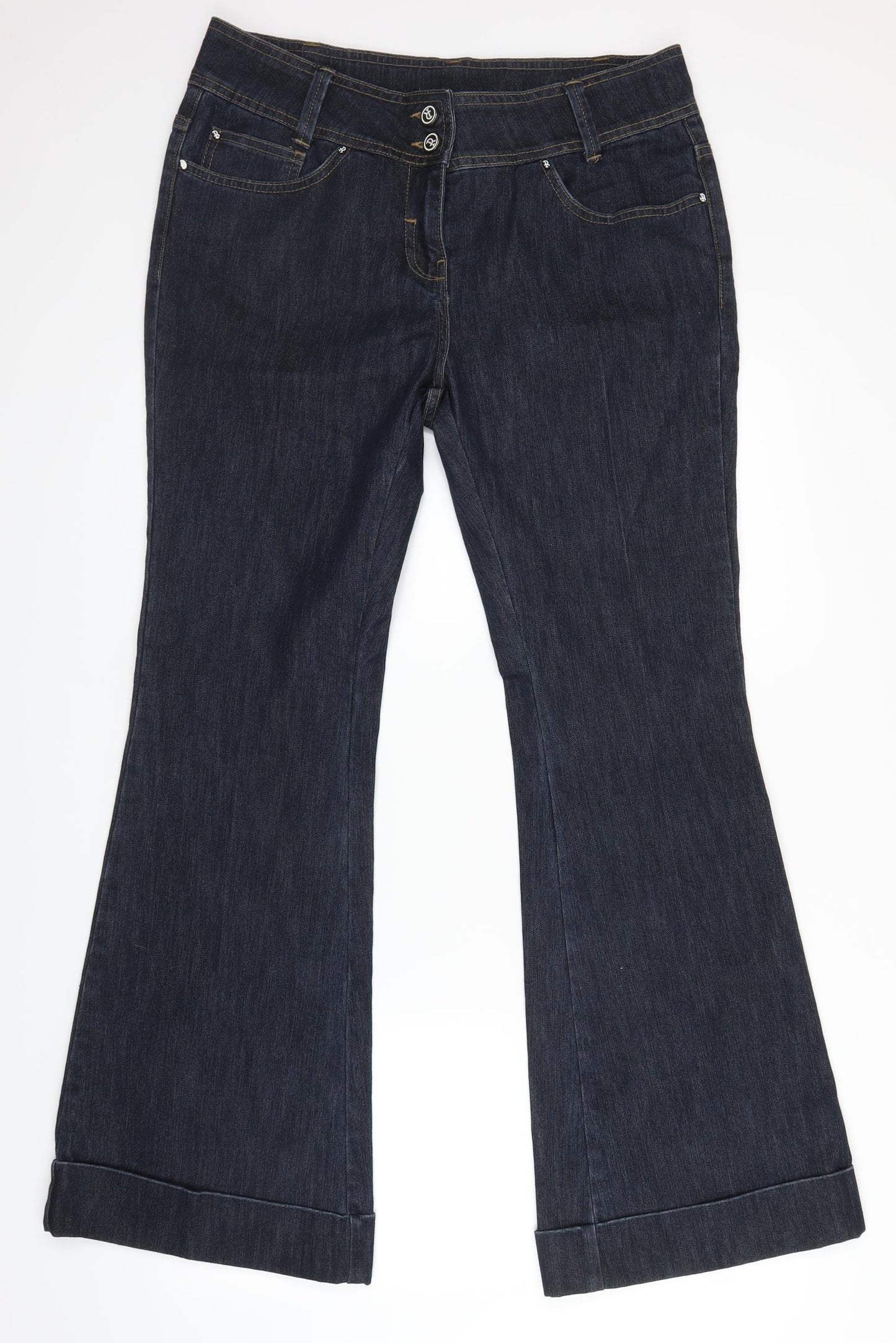 Red or Dead Womens Blue   Bootcut Jeans Size 14 L31 in