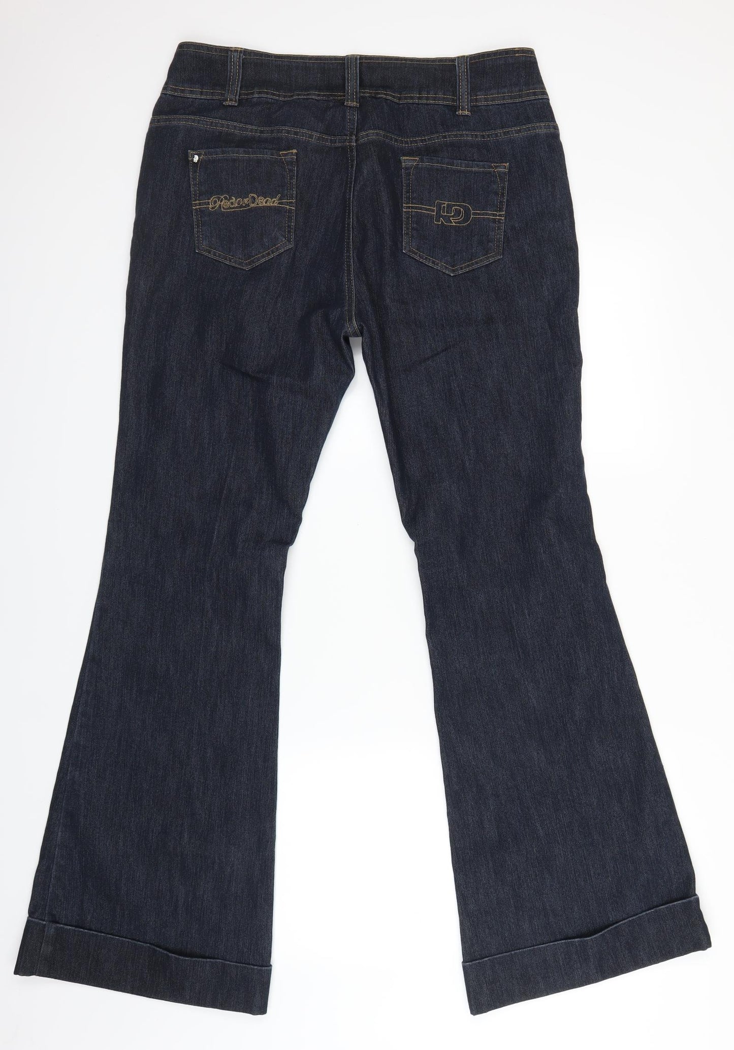 Red or Dead Womens Blue   Bootcut Jeans Size 14 L31 in