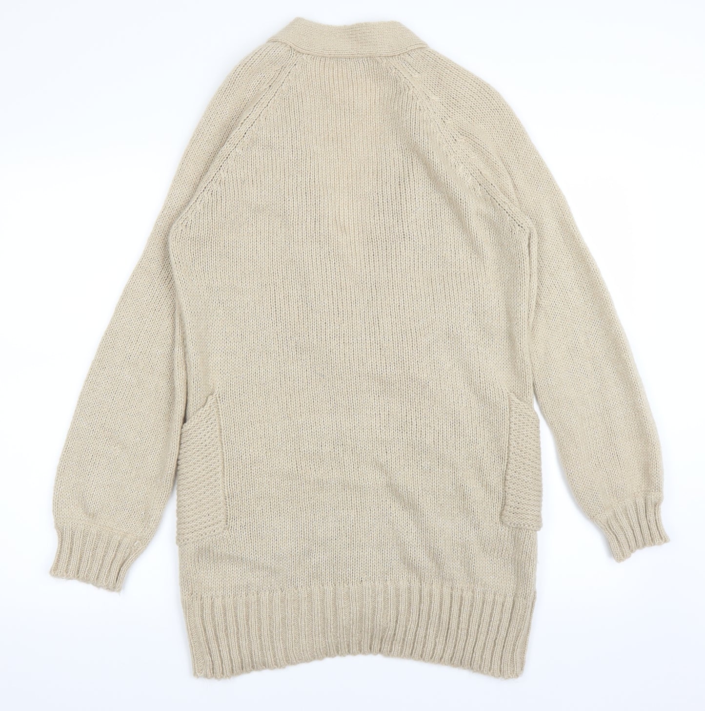 George Womens Beige   Cardigan Jumper Size 12