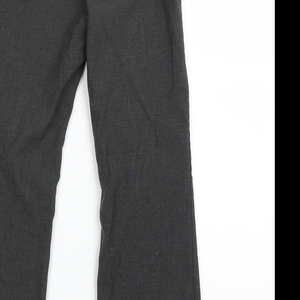 Marks and Spencer Girls Grey   Chino Trousers Size 6-7 Years
