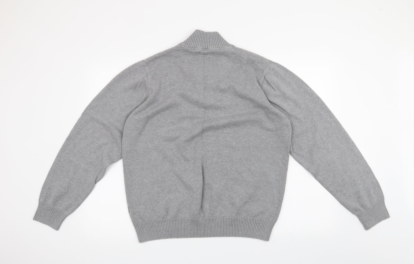 M&S Mens Grey   Pullover Jumper Size L