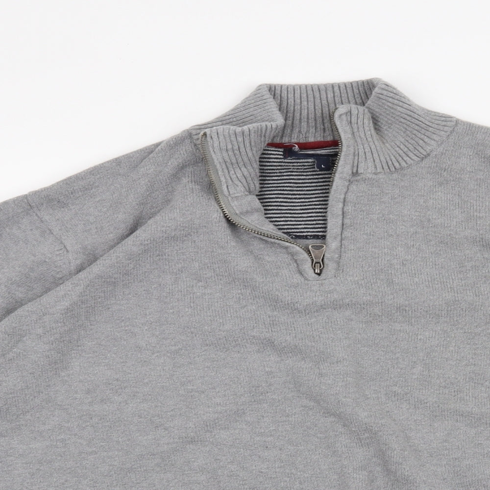 M&S Mens Grey   Pullover Jumper Size L