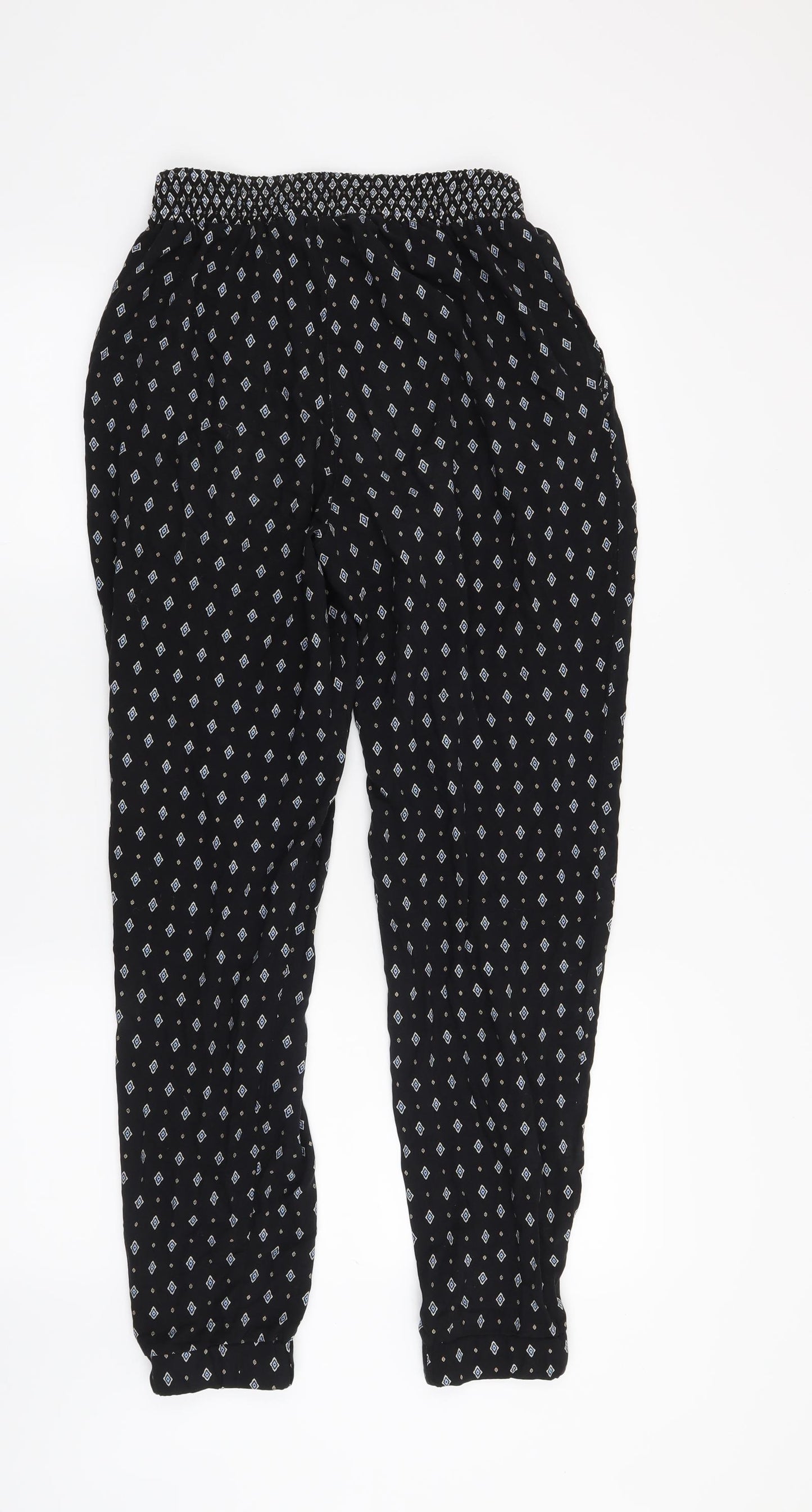 New Look Womens Black   Trousers  Size 8 L28 in