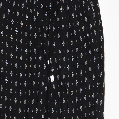 New Look Womens Black   Trousers  Size 8 L28 in