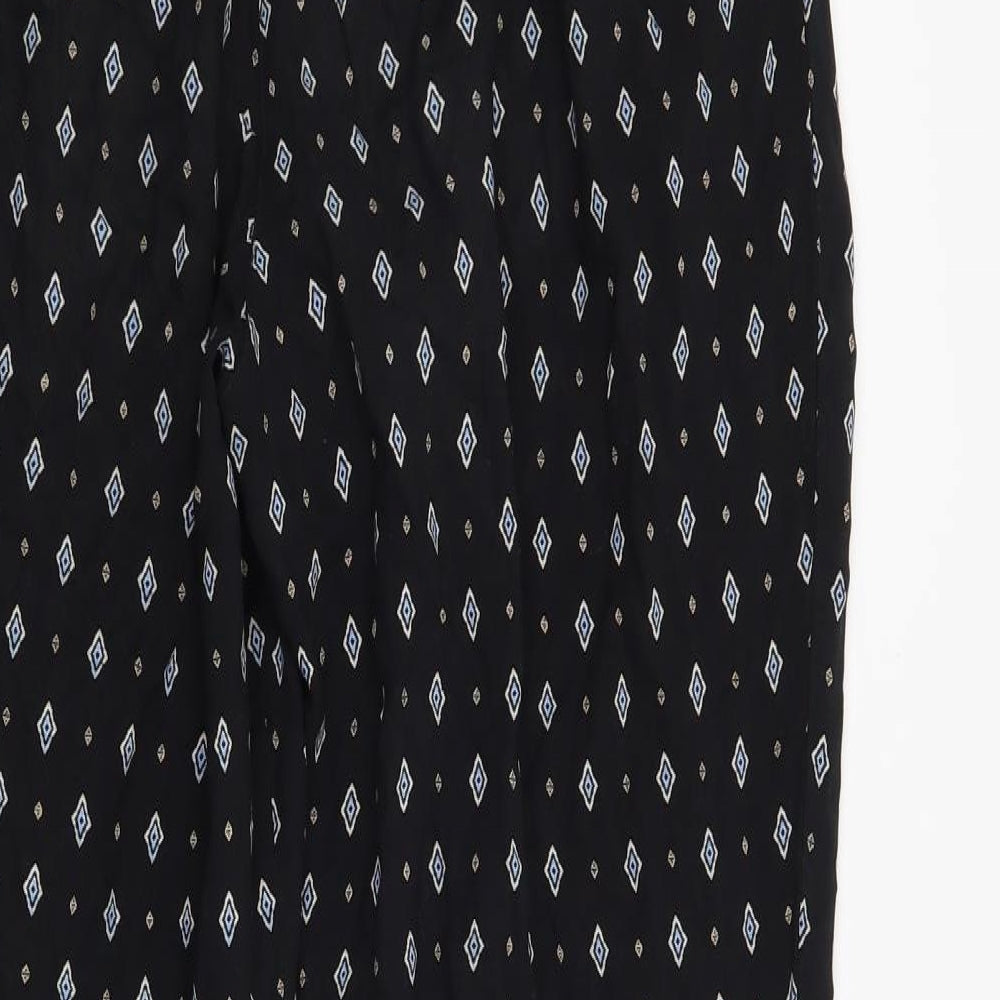 New Look Womens Black   Trousers  Size 8 L28 in