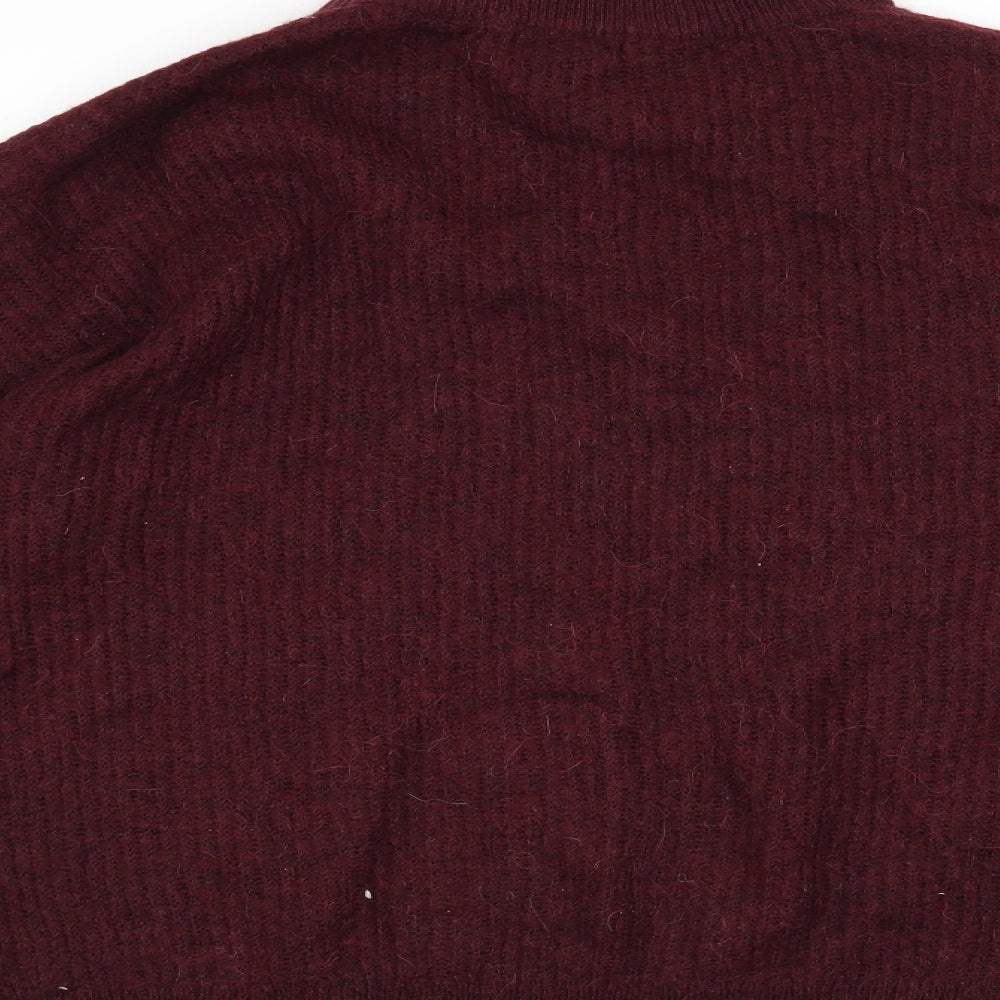 New Look Womens Purple   Pullover Jumper Size M