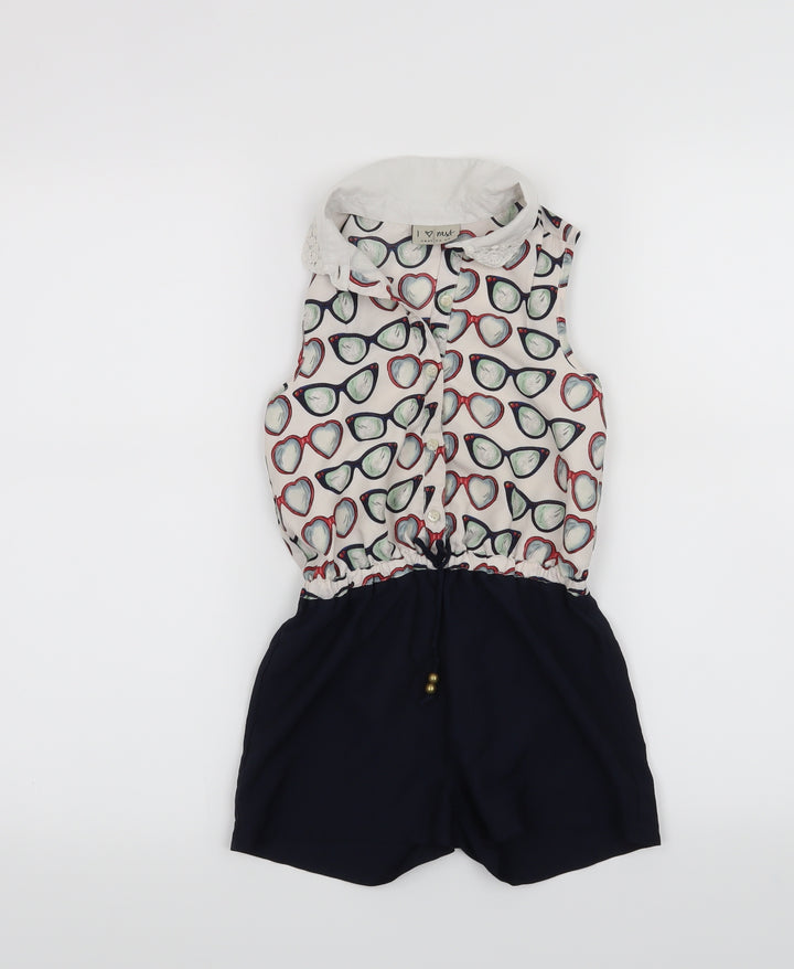 NEXT Girls Blue   Romper One-Piece Size 6 Years