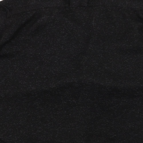 Lee Cooper Mens Black   Cardigan Jumper Size L