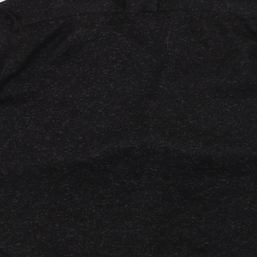 Lee Cooper Mens Black   Cardigan Jumper Size L