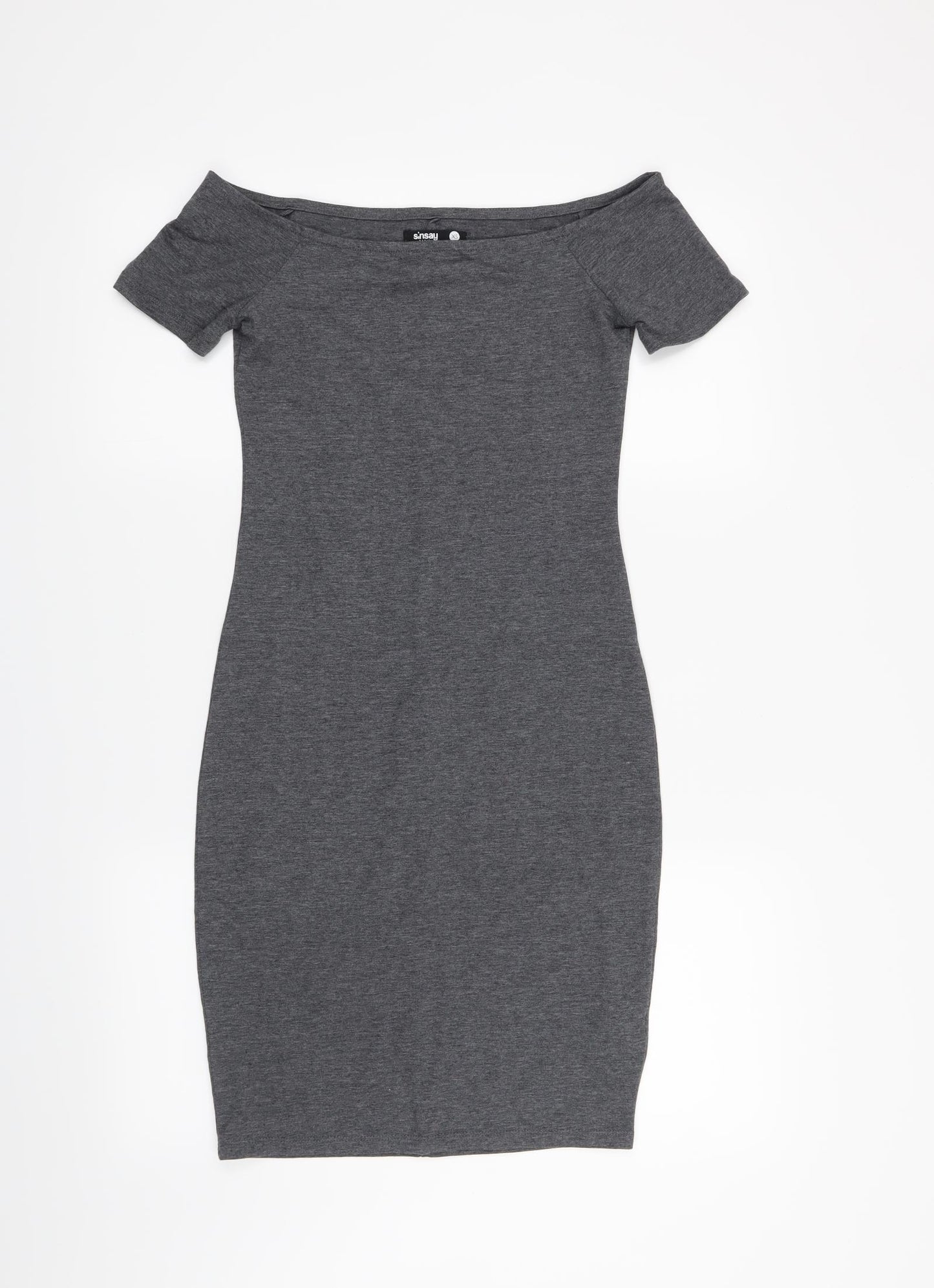 Sinsay Womens Grey   Bodycon  Size XS