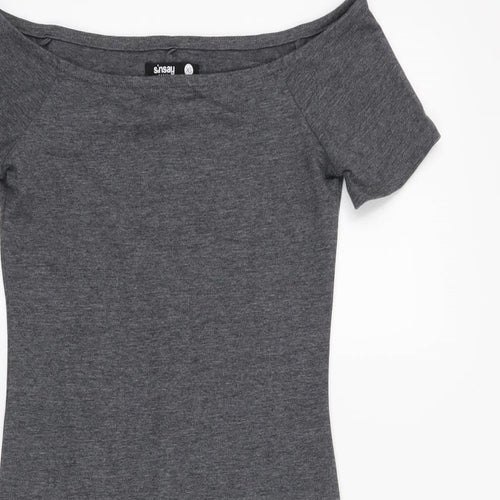 Sinsay Womens Grey   Bodycon  Size XS