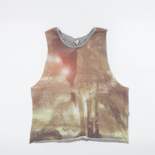 Diverse Womens Beige   Basic Tank Size XS