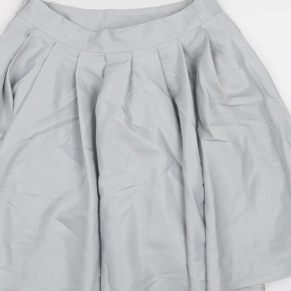 Mohito Womens Grey   Pleated Skirt Size 6