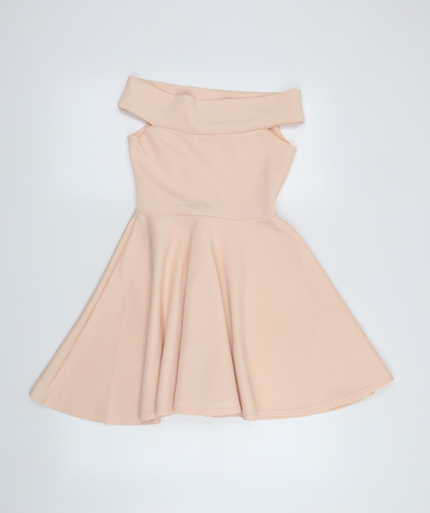 Boohoo Womens Pink   Skater Dress  Size 8