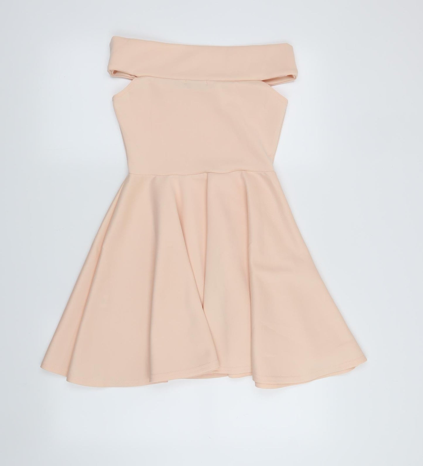 Boohoo Womens Pink   Skater Dress  Size 8