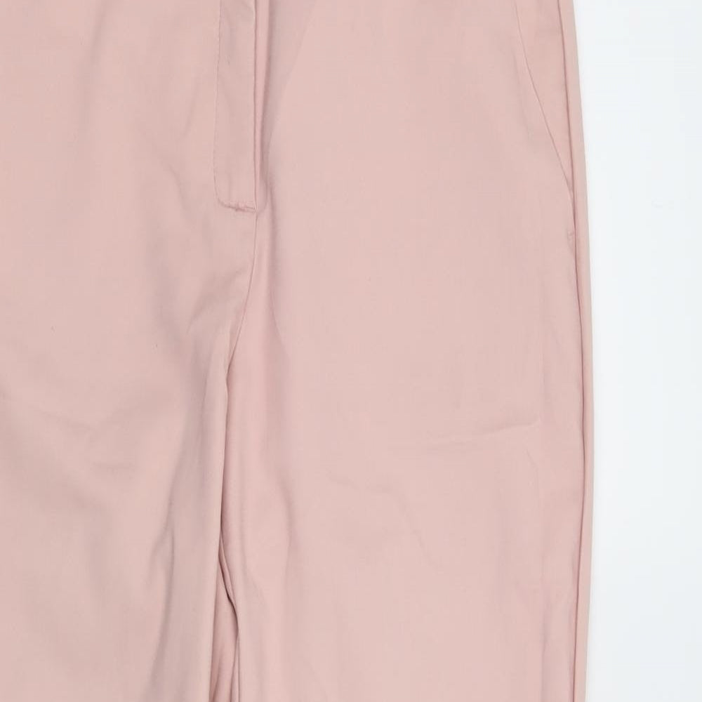 RESERVED Womens Pink   Trousers  Size 8 L25 in