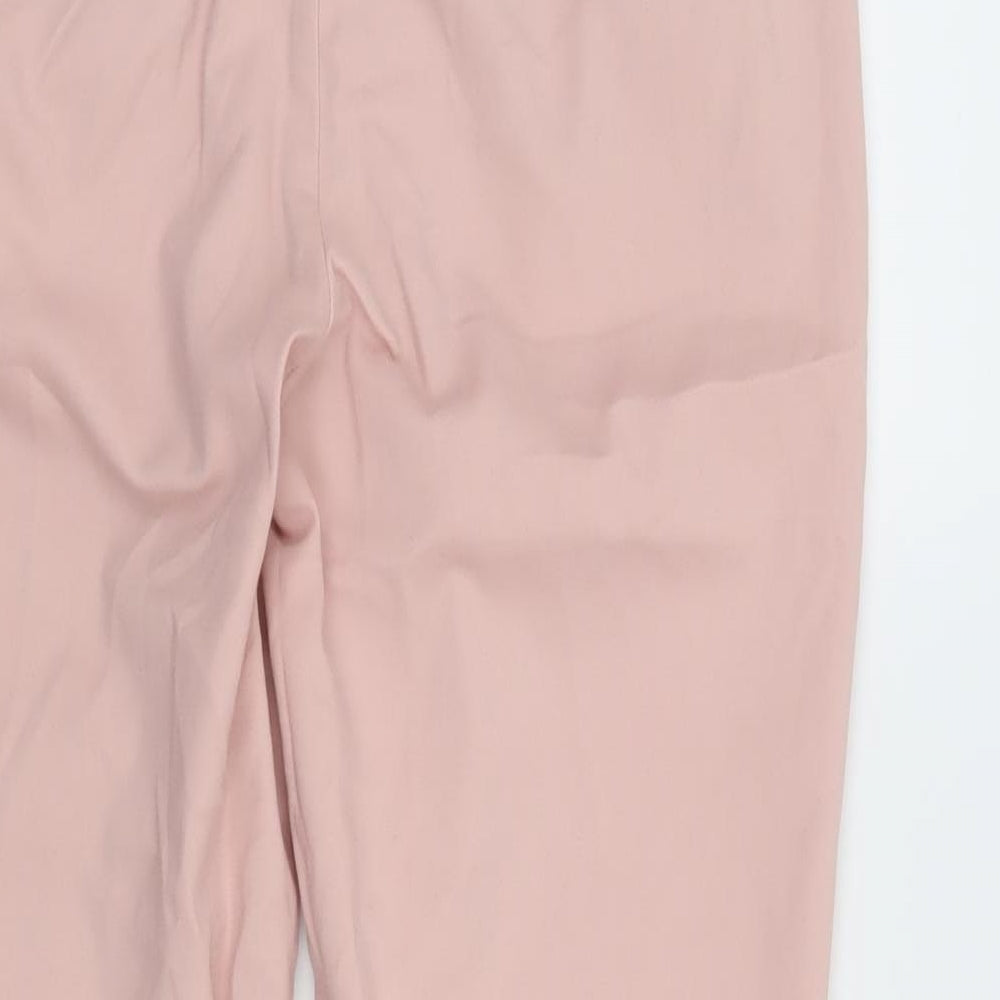 RESERVED Womens Pink   Trousers  Size 8 L25 in