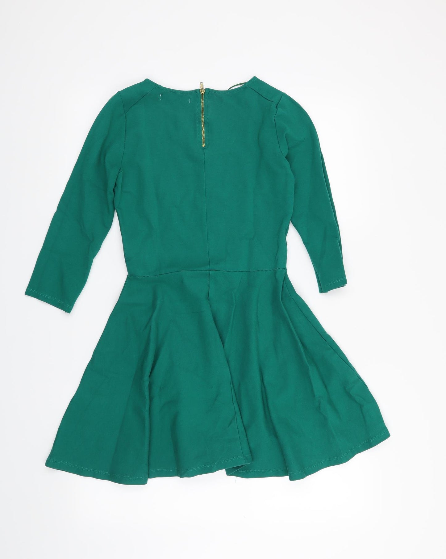 Pull & Bear Womens Green   Skater Dress  Size M