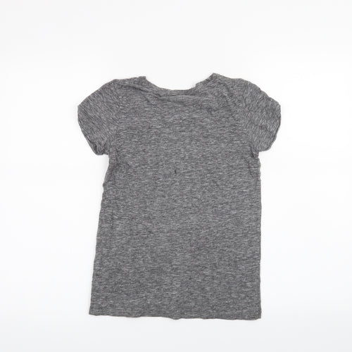 NEXT Girls Grey   Basic T-Shirt Size 10 Years