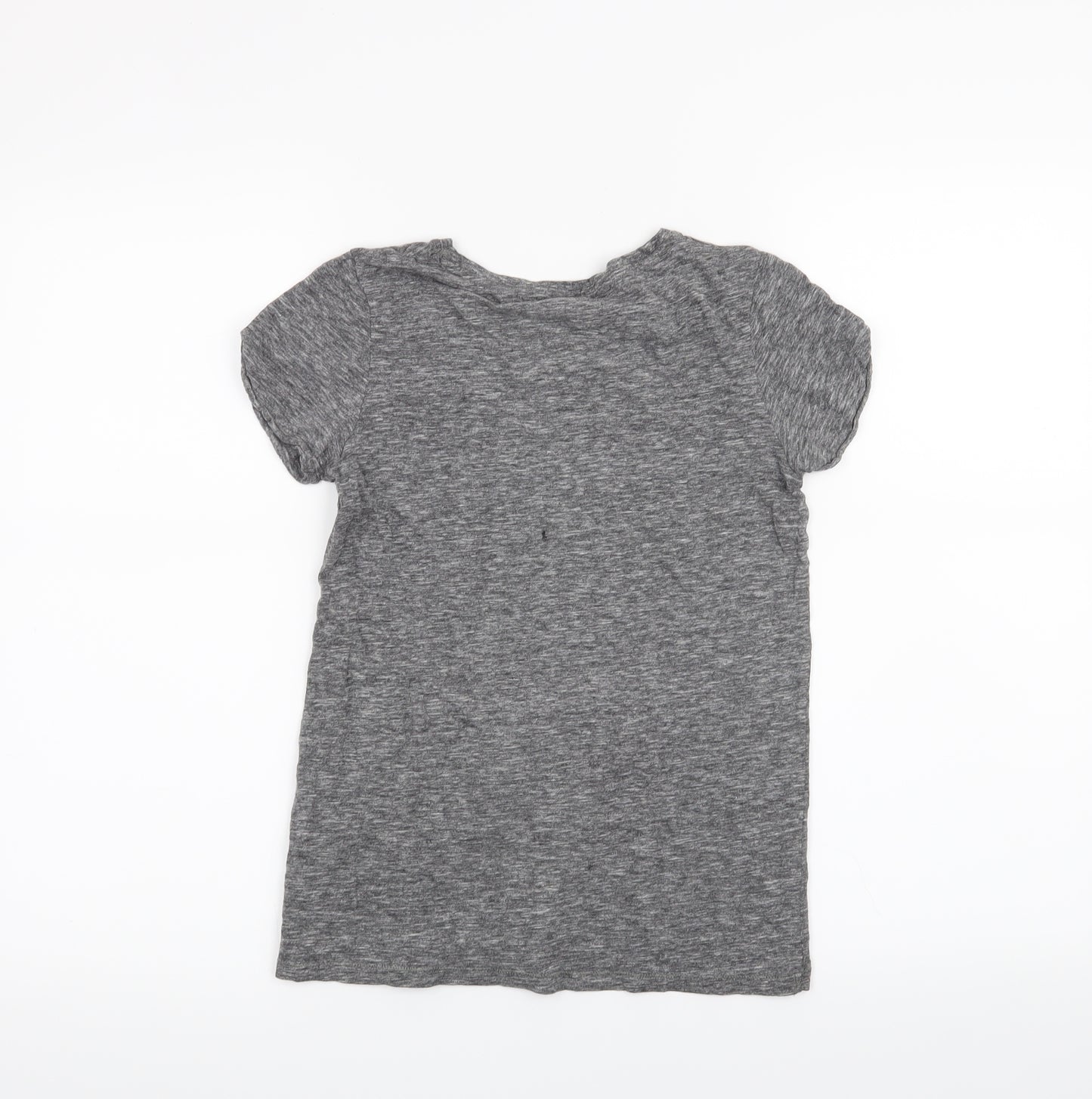 NEXT Girls Grey   Basic T-Shirt Size 10 Years