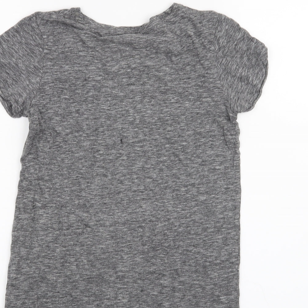 NEXT Girls Grey   Basic T-Shirt Size 10 Years