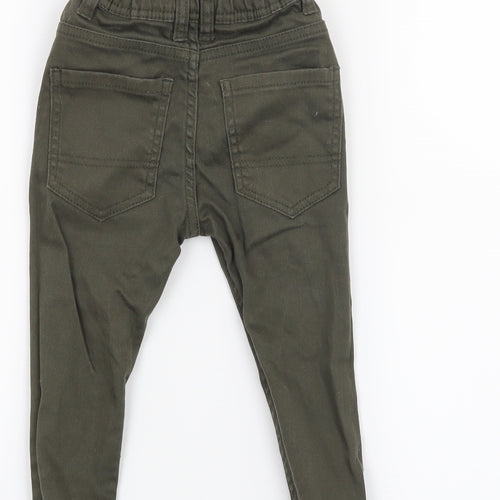 Denim & Co. Boys Green   Cropped Jeans Size 18-24 Months