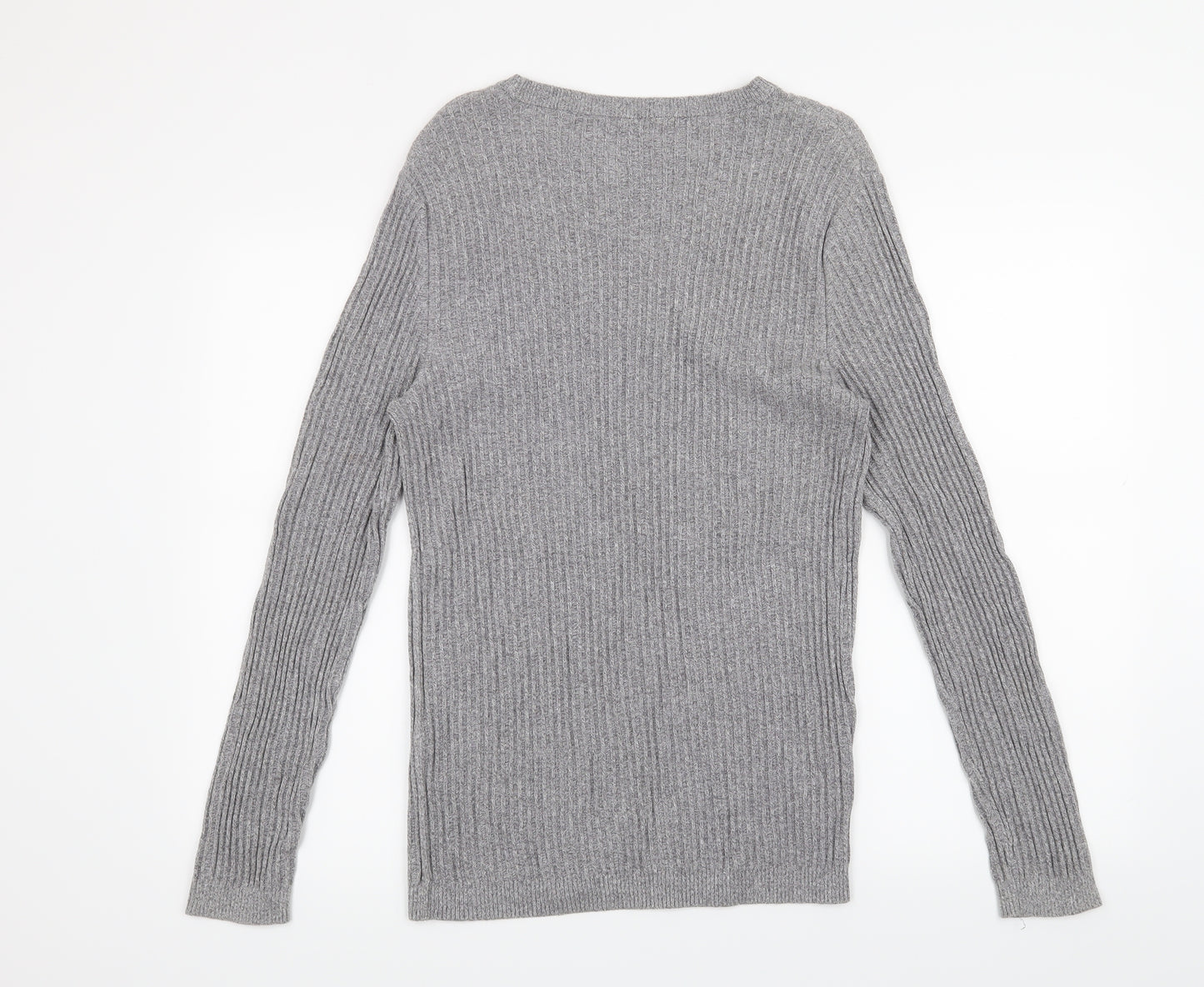 River Island Mens Grey   Pullover Jumper Size L