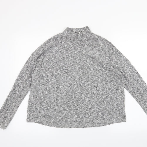 H&M Womens Grey   Pullover Jumper Size S