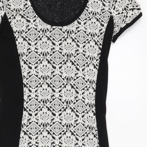 River Island Womens Black   Bodycon  Size 10