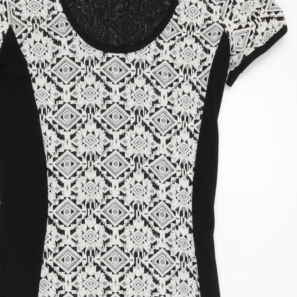 River Island Womens Black   Bodycon  Size 10