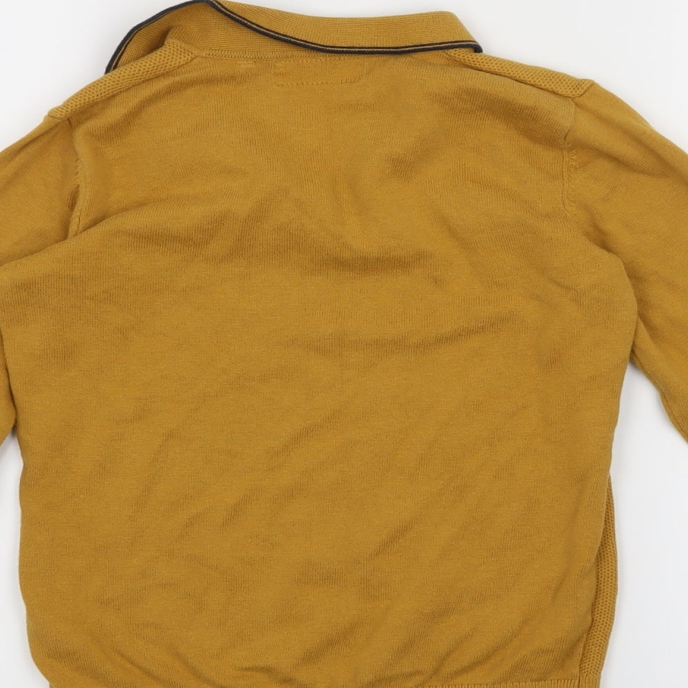 NEXT Boys Yellow   Basic T-Shirt Size 10 Years