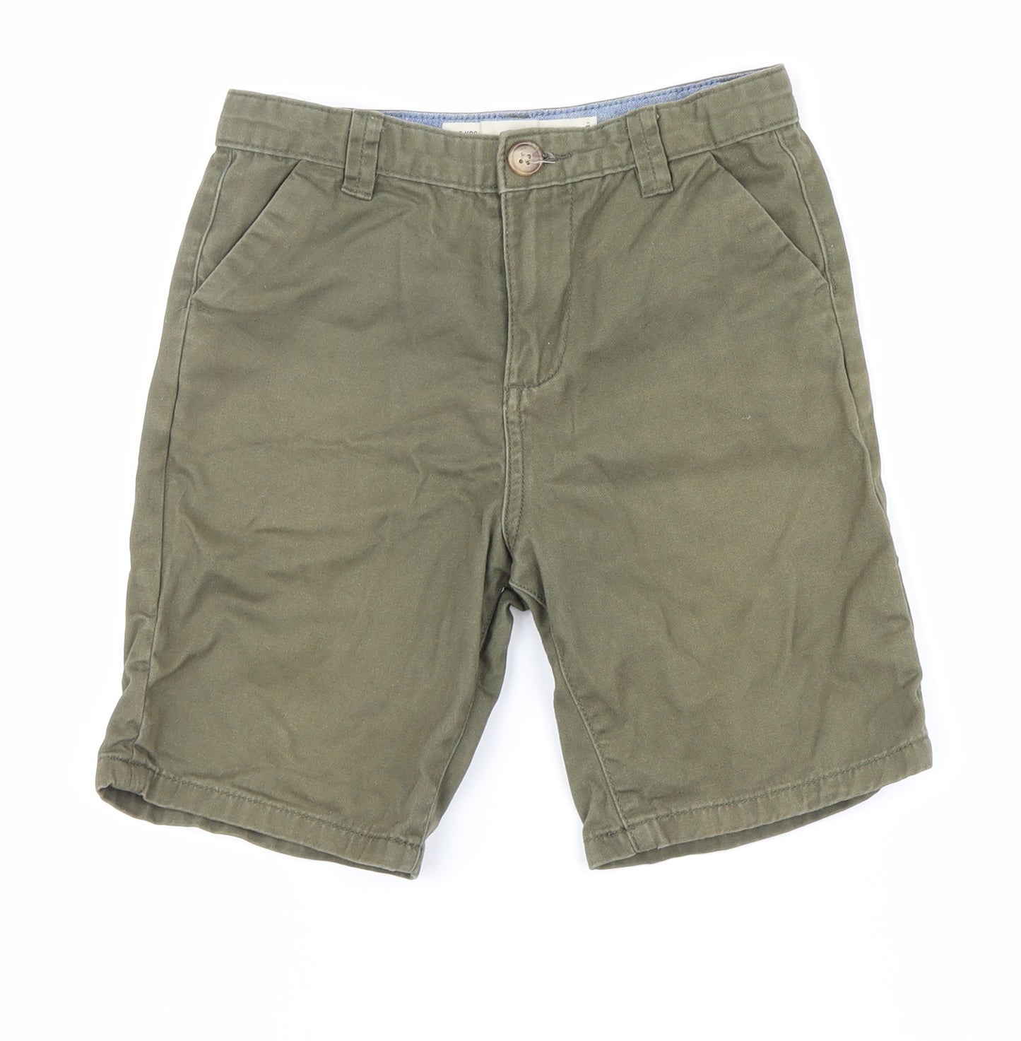 Primark Boys Green   Cargo Shorts Size 8-9 Years
