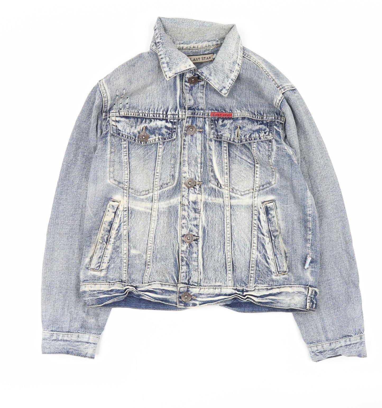 LAST STAR Womens Blue  Denim Jacket  Size L