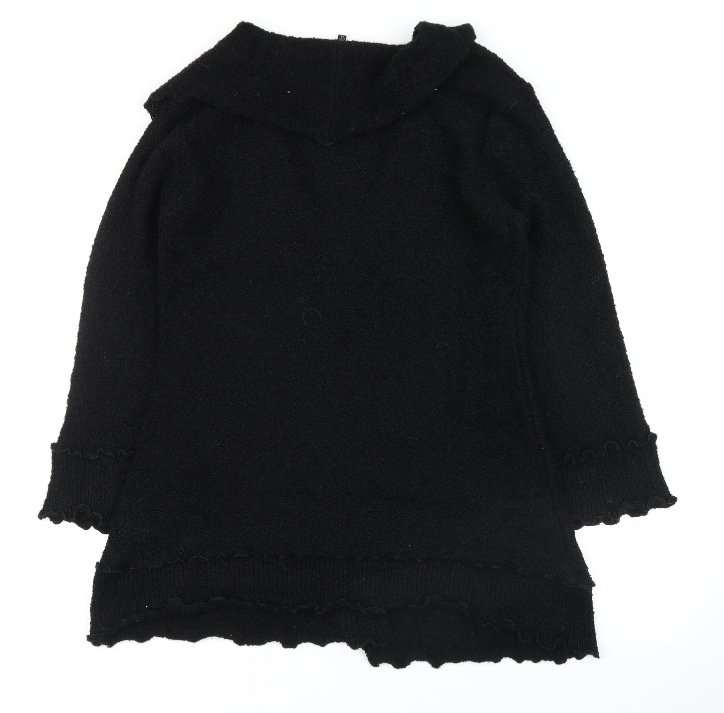 Janique Womens Black   Cardigan Jumper Size 12