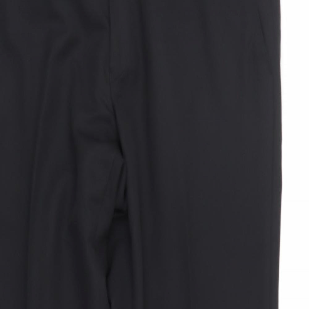 Marks and Spencer Mens Black   Trousers  Size 36 in