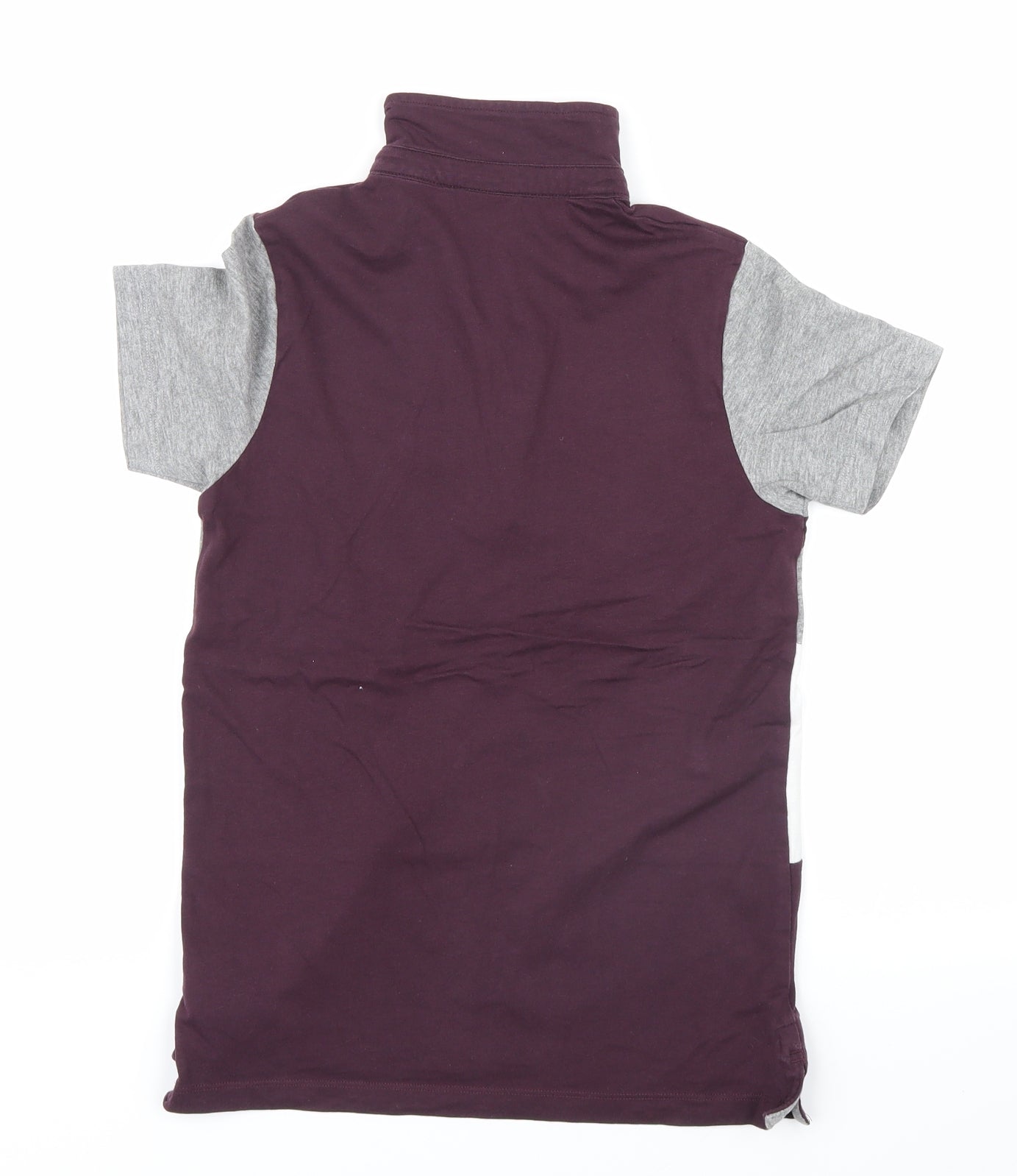 NEXT Boys Purple Striped  Basic T-Shirt Size 9 Years