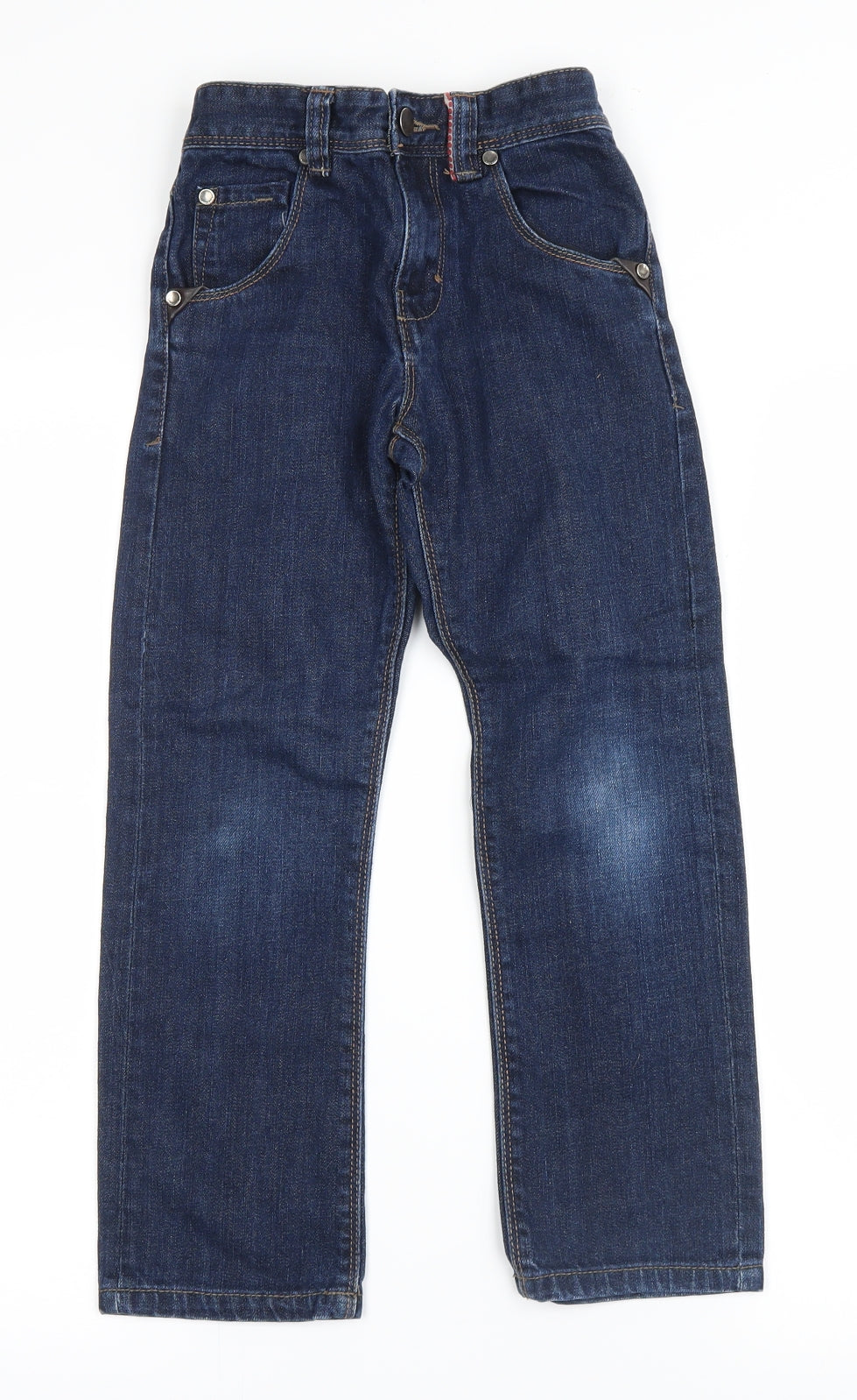 NEXT Boys Blue  Denim Straight Jeans Size 7 Years
