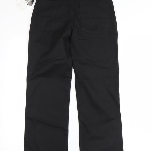NEXT Boys Black   Chino Trousers Size 11 Years