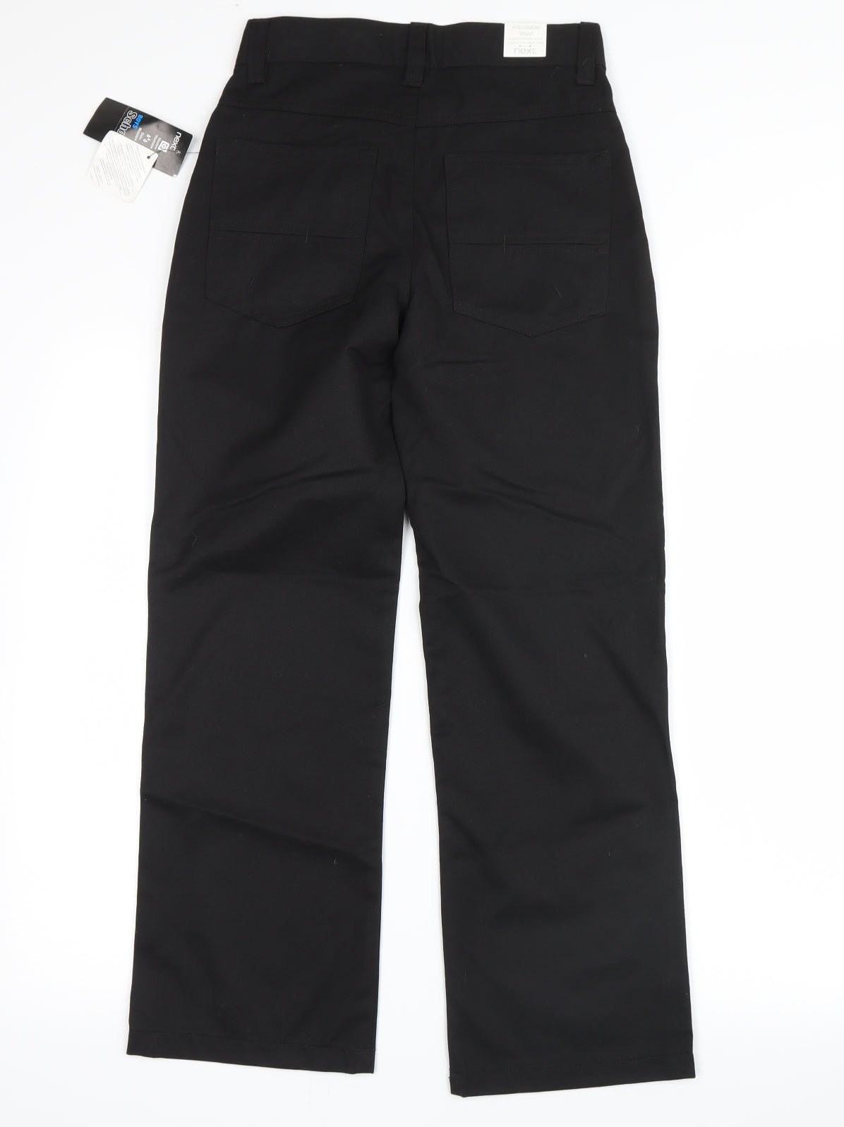 NEXT Boys Black   Chino Trousers Size 11 Years