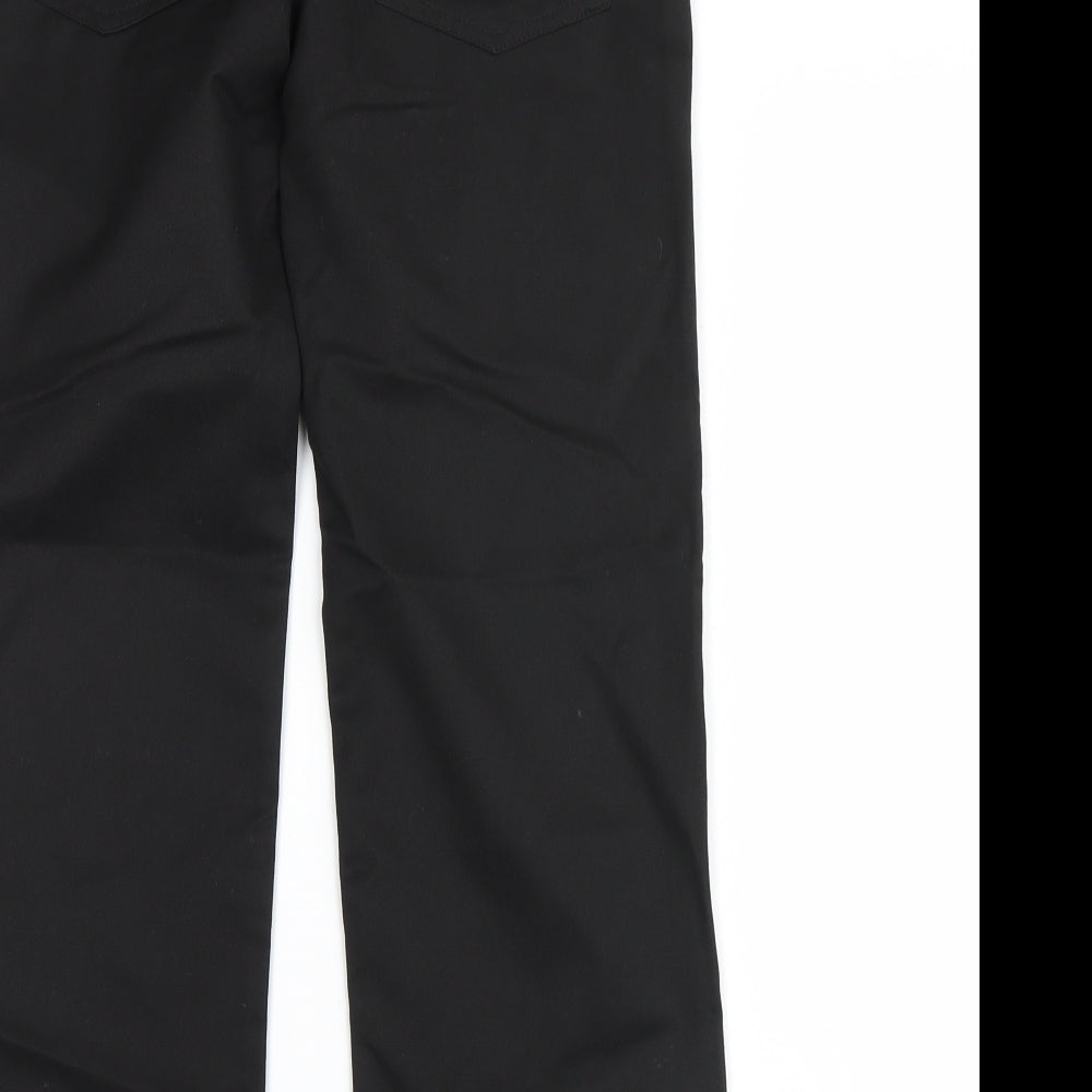 NEXT Boys Black   Chino Trousers Size 11 Years